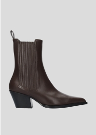 LOLA CRUZ Booties Mod. 024T14BK dark brown