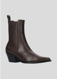 LOLA CRUZ Booties Mod. 024T14BK dark brown