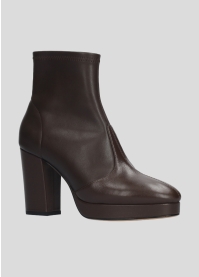 LOLA CRUZ Booties Mod. 046T81BK dark brown