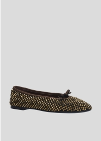 LOLA CRUZ Ballerinas Mod. 037Z00BK dark brown