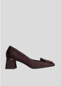 LOLA CRUZ Pumps Mod. 083Z90BK burgundi