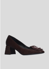 LOLA CRUZ Pumps Mod. 083Z90BK burgundi