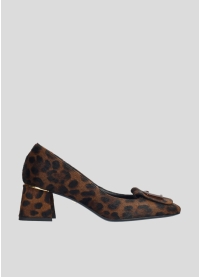 LOLA CRUZ Pumps Mod. 083Z90BK leopard