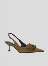 LOLA CRUZ Pumps Mod. 084Z30BK olive green