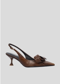 LOLA CRUZ Pumps Mod. 084Z55BK hazel nut