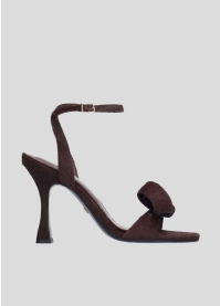 LOLA CRUZ Heeled sandals Mod. 088Z90BK burgundi