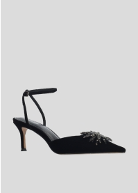 LOLA CRUZ Heeled sandals Mod. 061Z70BK black