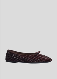 LOLA CRUZ Ballerinas Mod. 037Z00BK burgundi