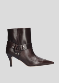 LOLA CRUZ Booties Mod. 026T12BK dark brown