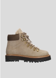 LOLA CRUZ Booties Mod. 096T30BK taupe