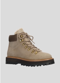 LOLA CRUZ Booties Mod. 096T30BK taupe