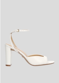 Sandalias Tacon LOLA CRUZ Mod.240Z14BK blanco