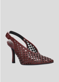 Salones LOLA CRUZ Mod.007Z14BK burgundi