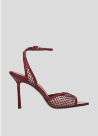 Sandalias Tacon LOLA CRUZ Mod.191Z02BK burgundi