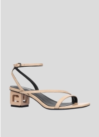 Sandalias Tacon LOLA CRUZ Mod.017Z14BK beige