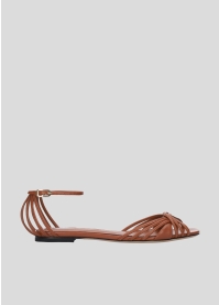 Sandalias Planas LOLA CRUZ Mod.022Z14BK terracota