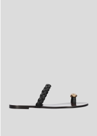 Sandalias Planas LOLA CRUZ Mod.079Z14BK negro