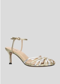 Sandalias Tacon LOLA CRUZ Mod.137Z14BK multicolor