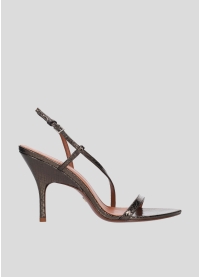 Sandalias Tacon LOLA CRUZ Mod.116Z51BK plomo