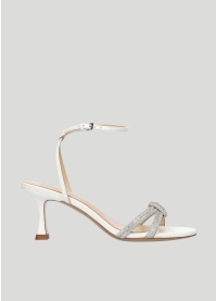 Sandalias Tacon LOLA CRUZ Mod.265Z14BK blanco