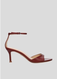 Sandalias Tacon LOLA CRUZ Mod.150Z14BK burgundi