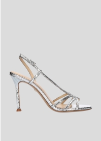 Sandalias Tacon LOLA CRUZ Mod.233Z51BK plata