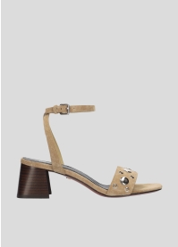 Sandalias Tacon LOLA CRUZ Mod.057Z60BK taupe