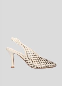 Salones LOLA CRUZ Mod.007Z14BK off white