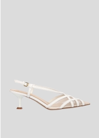 Salones LOLA CRUZ Mod.030Z27BK blanco