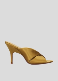 Mules LOLA CRUZ Mod.122Z75BK mostaza