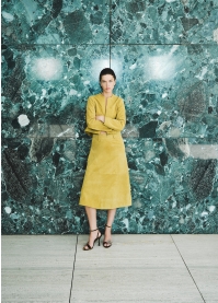 LOLA CRUZ Pumps Mod. 063Z70BK yellow